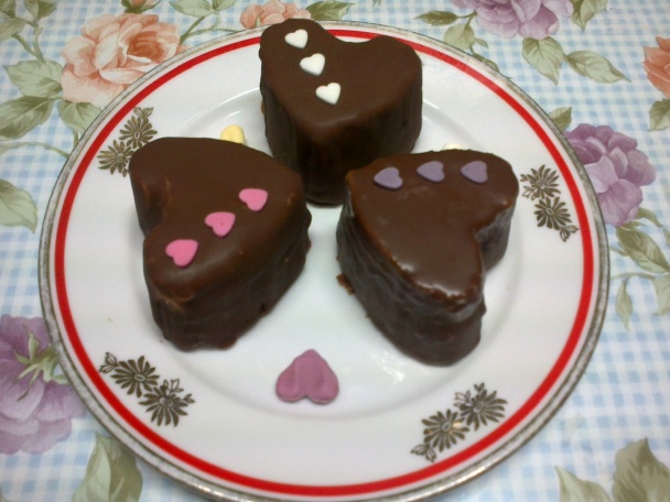 Srdiečkové mini tortičky (fotorecept) - obrázok 9
