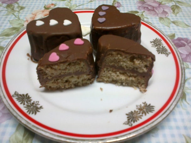 Srdiečkové mini tortičky (fotorecept) - obrázok 10