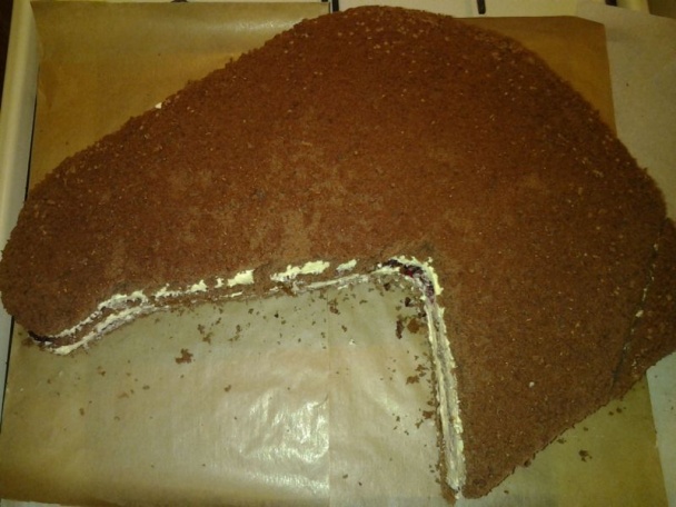 Torta hlava koňa (fotorecept) - obrázok 6