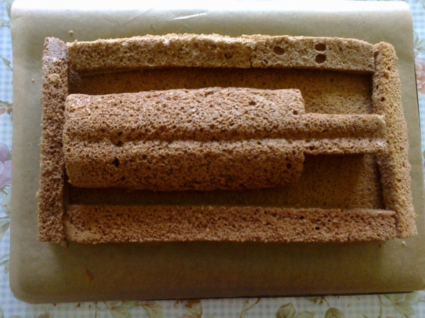 Torta fľaša v krabici (fotorecept) - obrázok 1