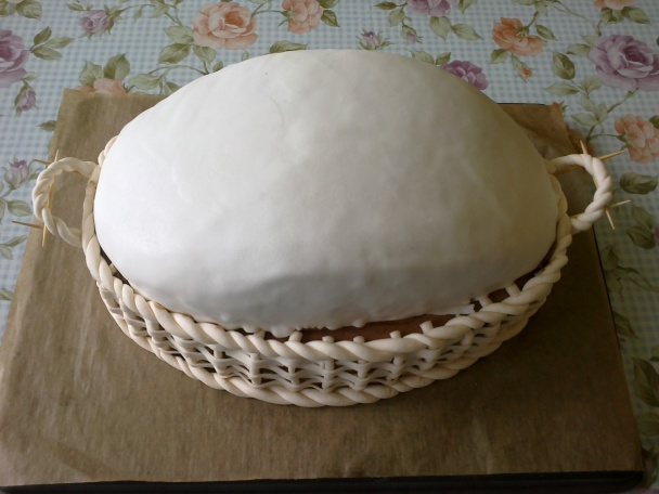 Torta chlieb v košíku (fotorecept) - obrázok 12