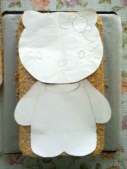 Torta Hello Kitty (fotorecept) - obrázok 1