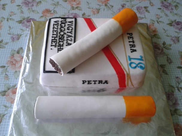 Torta cigarety (fotorecept)  - obrázok 12