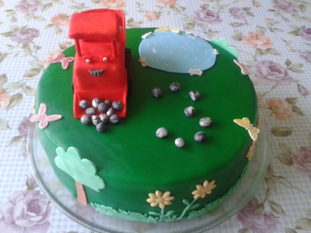 Torta pre synčeka k narodeninám (fotorecept) - obrázok 12