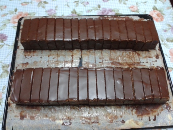 Dobošové rezy od babky (fotorecept) - obrázok 10