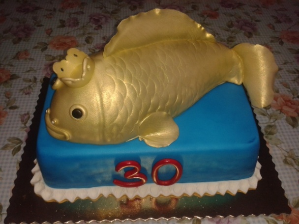 Torta zlatá rybka (fotorecept)  - obrázok 15