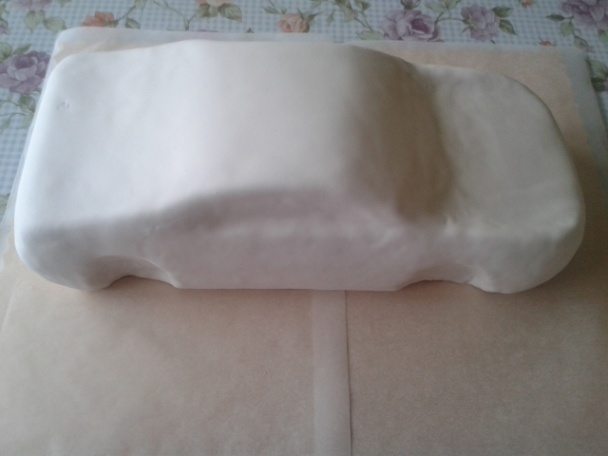 Torta športové auto (fotorecept) - obrázok 12