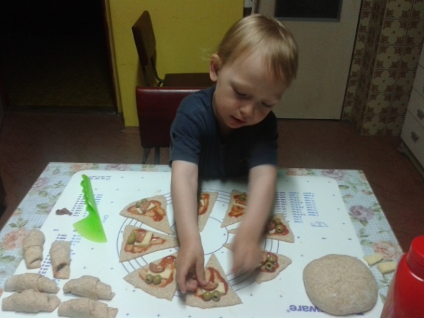 Celozrnné plnené rožky (fotorecept)  - obrázok 7