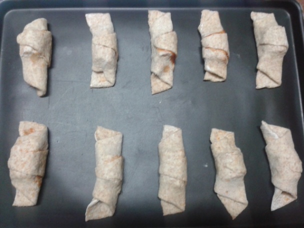 Celozrnné plnené rožky (fotorecept)  - obrázok 9