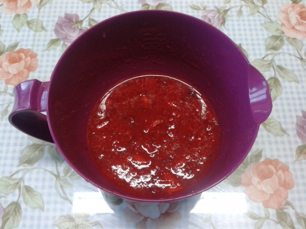 Jahodový džem z mikrovlnky (fotorecept) - obrázok 2
