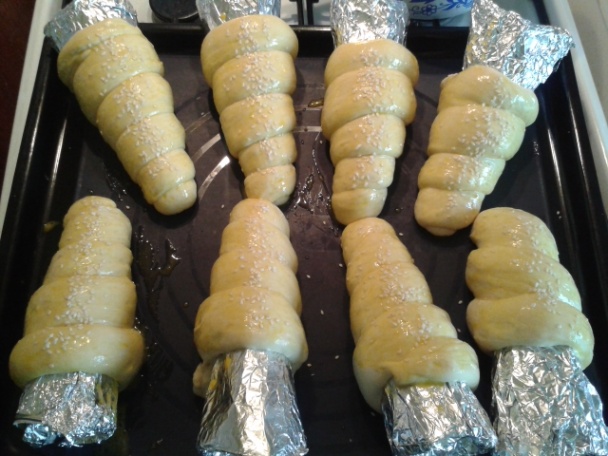 Chlebové kornútky plnené šalátom (fotorecept)  - obrázok 6