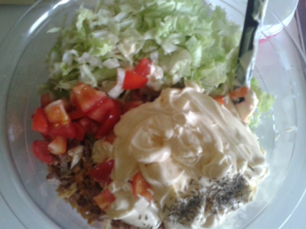 Chlebové kornútky plnené šalátom (fotorecept)  - obrázok 8