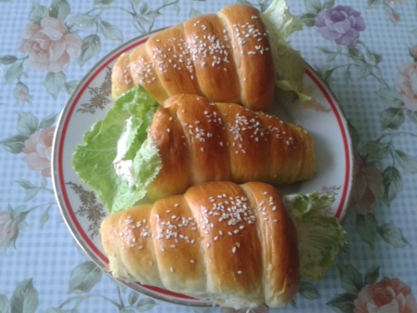 Chlebové kornútky plnené šalátom (fotorecept)  - obrázok 9