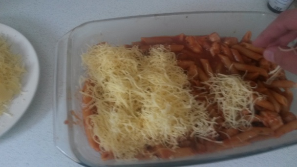 Zapekané cestoviny s kuracinou (fotorecept) - obrázok 5