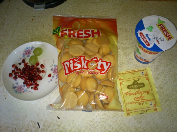 Piškótové misky (fotorecept) - obrázok 1