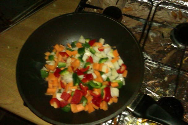 Krémové zeleninové (študentské) cestoviny - obrázok 1