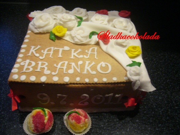 Svadobná krabička na zákusky (fotorecept) - obrázok 8