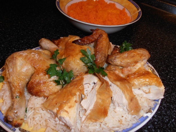 Kurča pečené na kile soli - obrázok 5