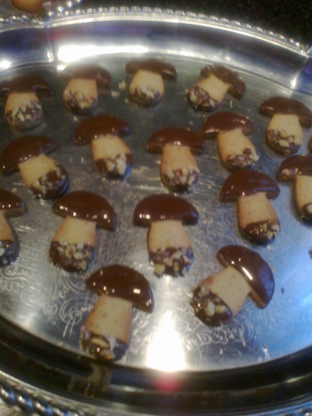 Orechovo čokoládové hríbiky (fotorecept) - obrázok 3