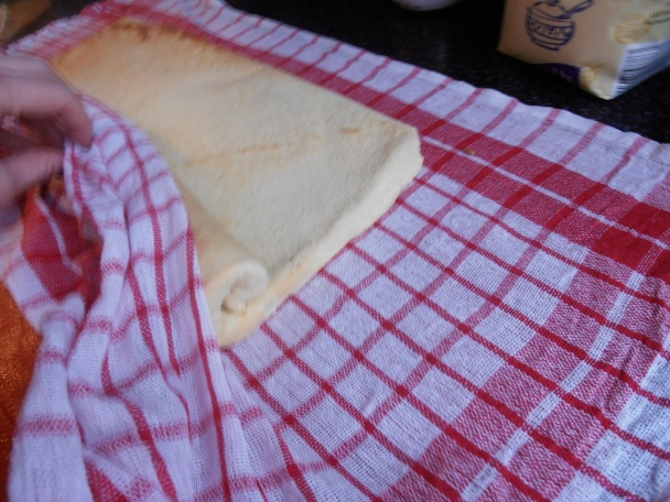 Čokoládovo jahodová roláda (fotorecept) - obrázok 4