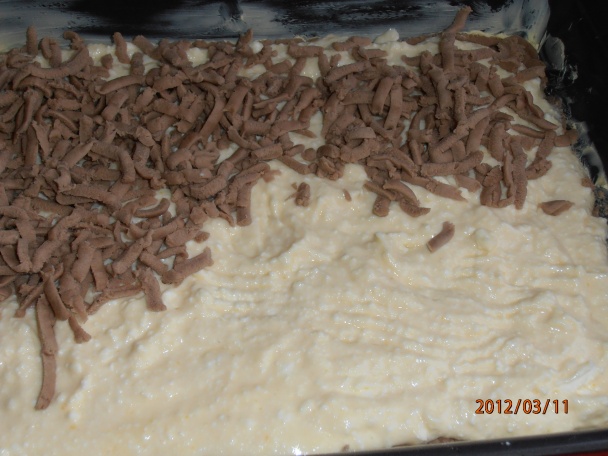 Strúhaný tvarohový koláč (fotorecept) - obrázok 3