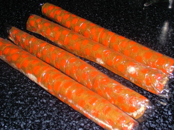 Čokoládovo-bodkované roládky - obrázok 4