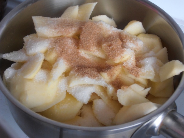 Jablkové rezy pod snehom (fotorecept) - obrázok 4