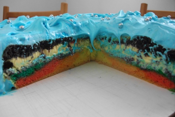 Dúhová torta (fotorecept) - obrázok 9