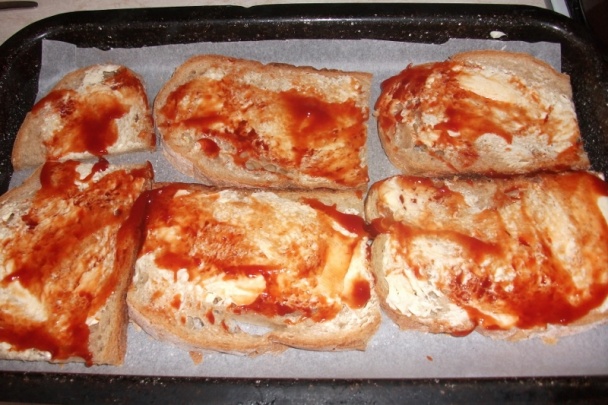 Pizza chlebík  - obrázok 1