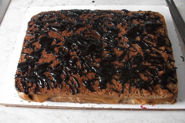 Kávovo-karamelové rezy (fotorecept) - obrázok 7