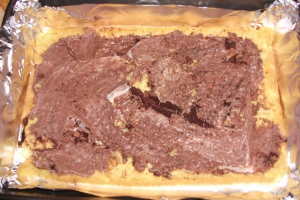 Nutelovo-piškótové rezy (fotorecept) - obrázok 2