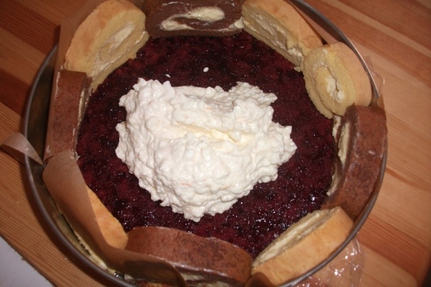 Pomarančová torta s dvoma druhmi krému (fotorecept) - obrázok 6