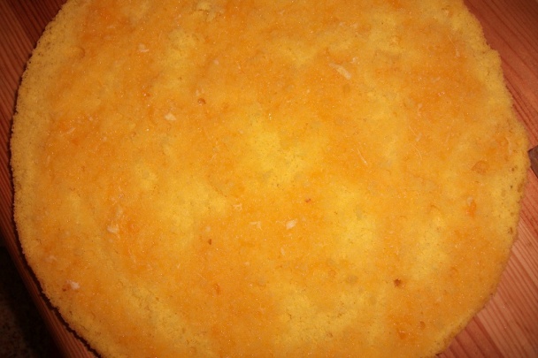 Pomarančová torta s dvoma druhmi krému (fotorecept) - obrázok 8