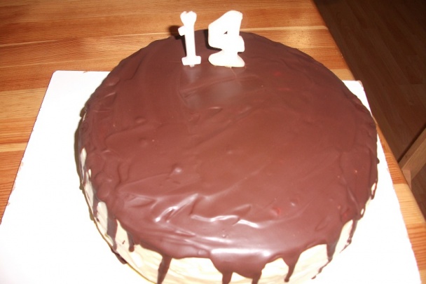 Pomarančová torta s dvoma druhmi krému (fotorecept) - obrázok 10