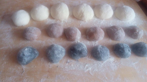 Trojfarebná vianočka (fotorecept) - obrázok 2