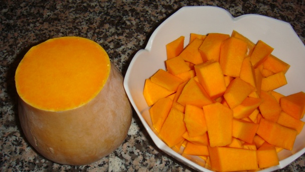 Maslová tekvica so sladkým zemiakom - obrázok 1