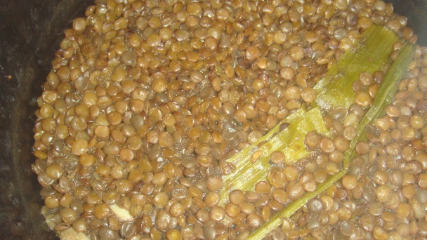 Šošovica zapečená s baklažánom - obrázok 2