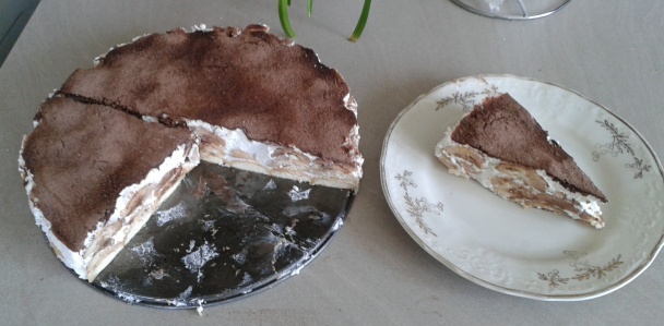 Smotanovo-piškótová torta (fotorecept) - obrázok 4