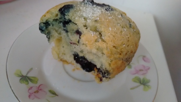 Čučoriedkové muffiny - dokonalé, božské, hrnčekové, najlepšie na svete (fotorecept) - obrázok 6