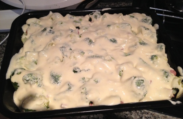 Londýnsky brokolicový zapekanec - obrázok 4
