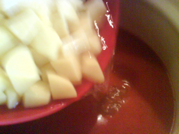 Hubová polievka s cesnakovými haluškami (fotorecept) - obrázok 6