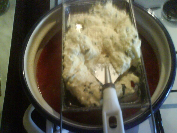 Hubová polievka s cesnakovými haluškami (fotorecept) - obrázok 10