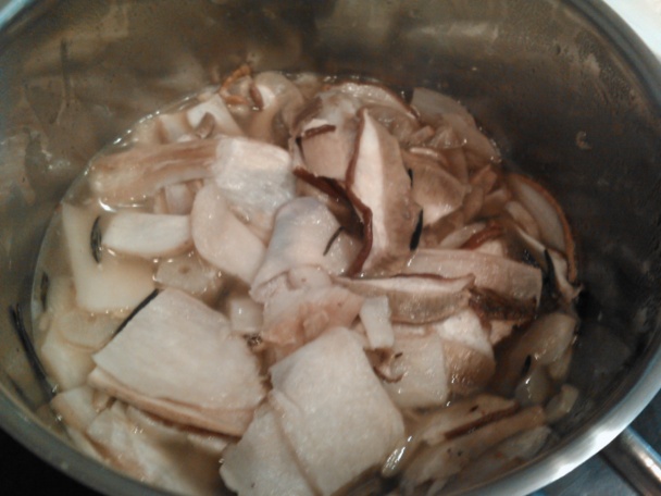 Pomaly pečená bravčová panenka a dubákové rizotto (fotorecept) - obrázok 4