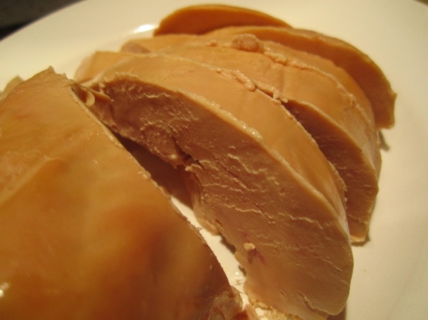 Foie gras s gaštanovou omáčkou (fotorecept) - obrázok 5