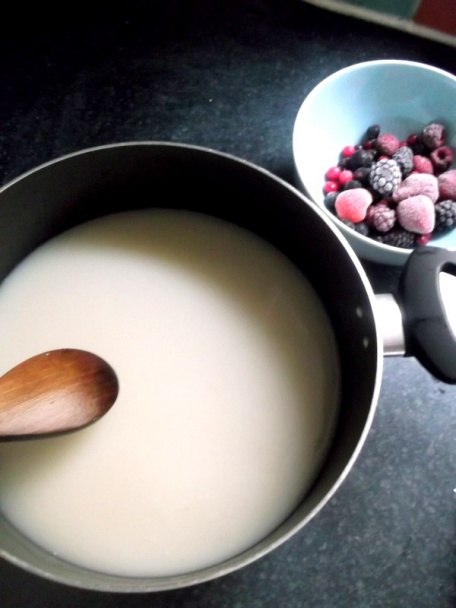 Raňajkové risotto s lesným ovocím a ovsenými vločkami - obrázok 2