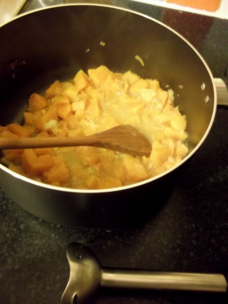 Tekvicová polievka s kokosovým mliekom - obrázok 2