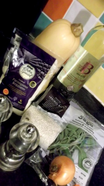 Risotto s tekvicou a šalviou - obrázok 1