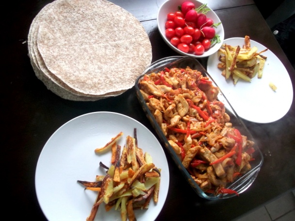 Kuracie fajitas - obrázok 1