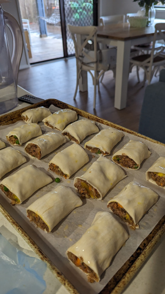 Lístkové rolky plnené mäsom a zeleninou  - obrázok 3