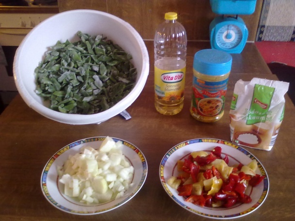 Dusená zelená fazuľka s cesnakovým jogurtom (fotorecept) - obrázok 1